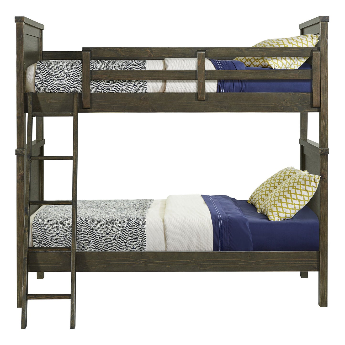 Tahoe Youth - Twin Over Twin Bunk Bed - River Rock