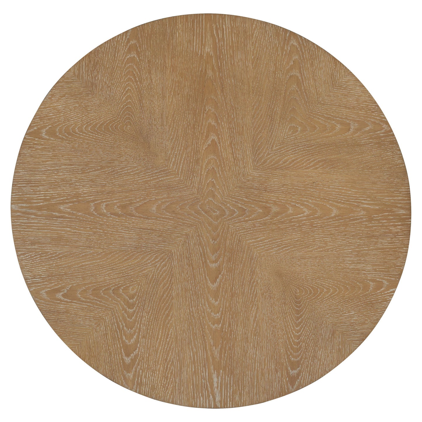 Escape - 3 Piece Occasional Table Set - Glazed Natural Oak / Black Metal Trim