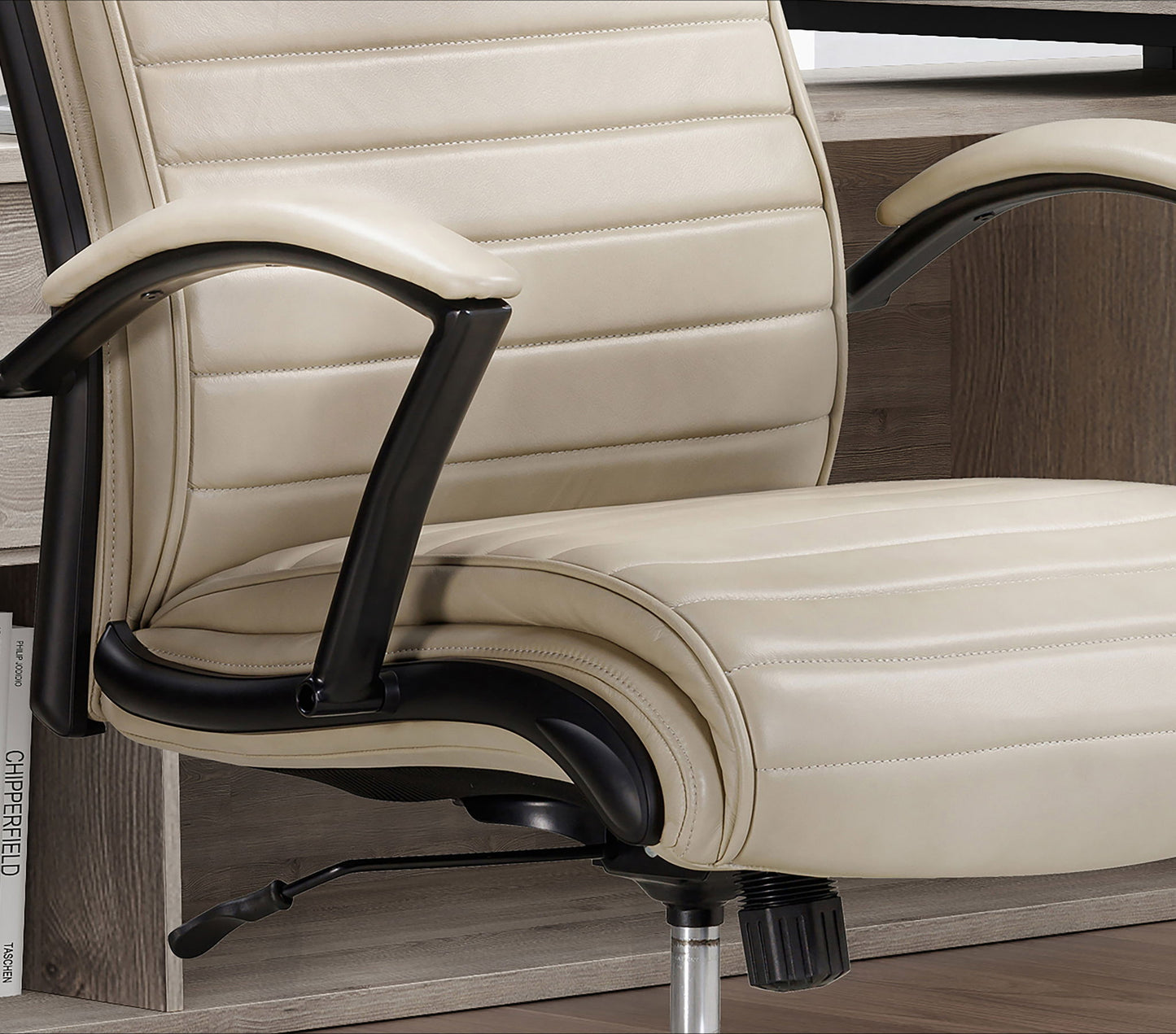Dc#370 - Leather Desk Chair