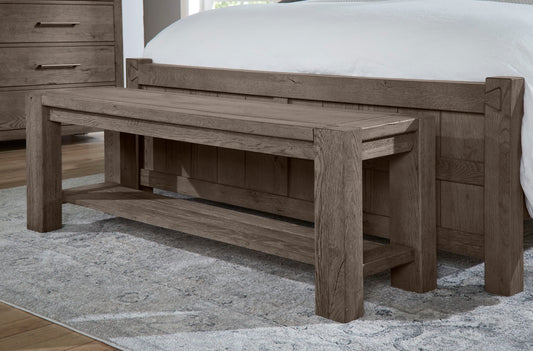 Dovetail - Bench - Mystic Gray