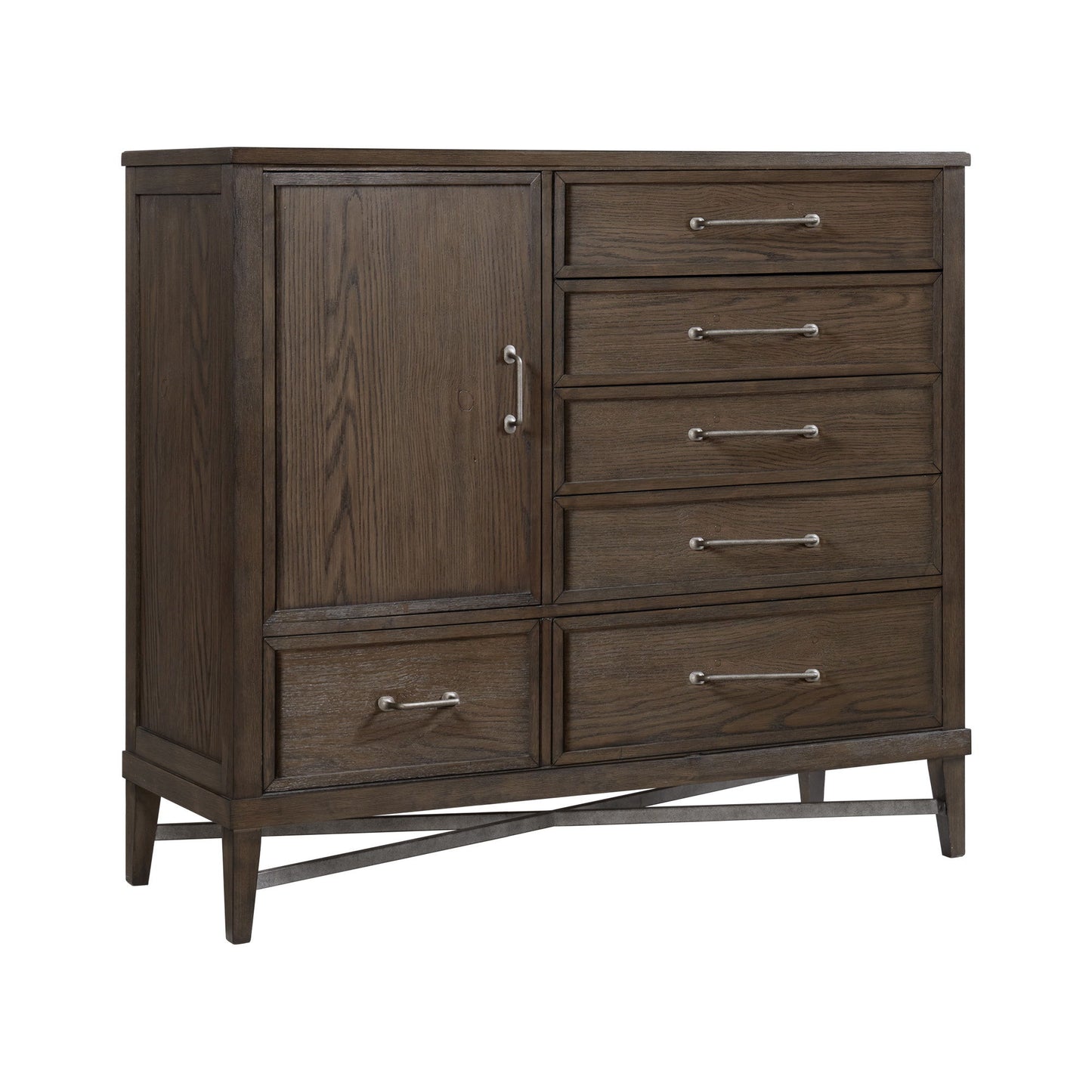 Preston - Gentleman's Chest - Weathered Vintage Oak