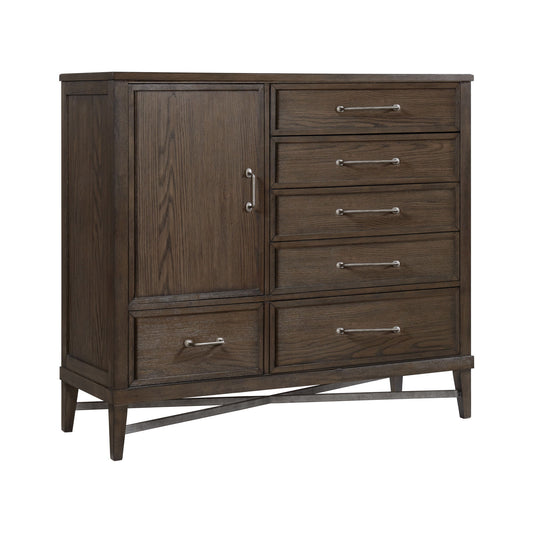 Preston - Gentleman's Chest - Weathered Vintage Oak