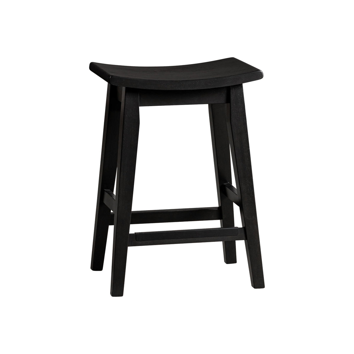 Austin - Backless Stool - Natural Mango Wood