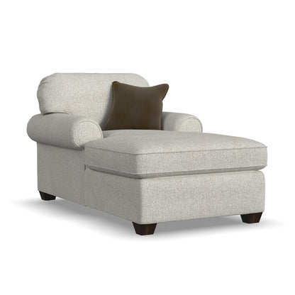 Thornton - Chaise Lounge - White