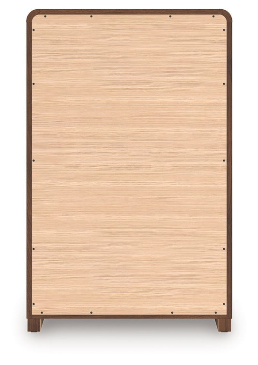 Fortlorn - Walnut Brown - Five Drawer Chest