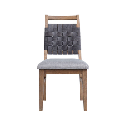 Oslo - Woven Chair - Weathered Chestnut