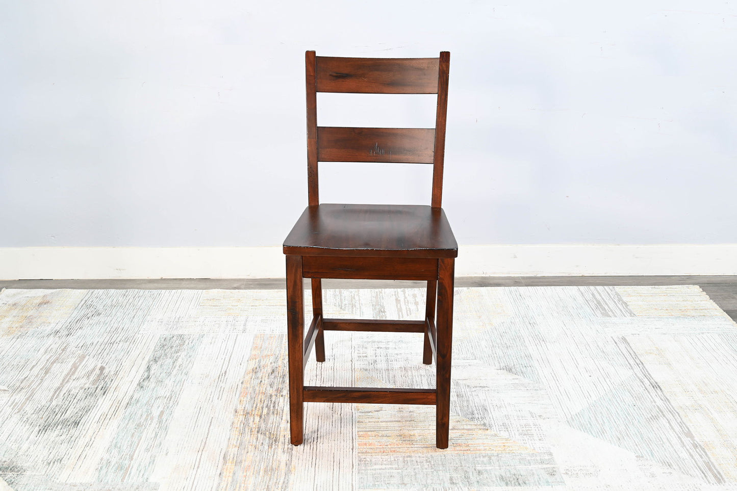 Tuscany - 40" Ladderback Chair With Wood Seat (Set of 2) - Vintage Mocha