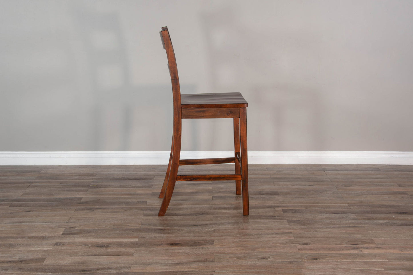 Tuscany - 40" Ladderback Chair With Wood Seat (Set of 2) - Vintage Mocha