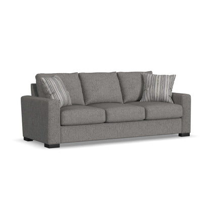 Theodore - Fabric Stationary Three-Cushion Sofa