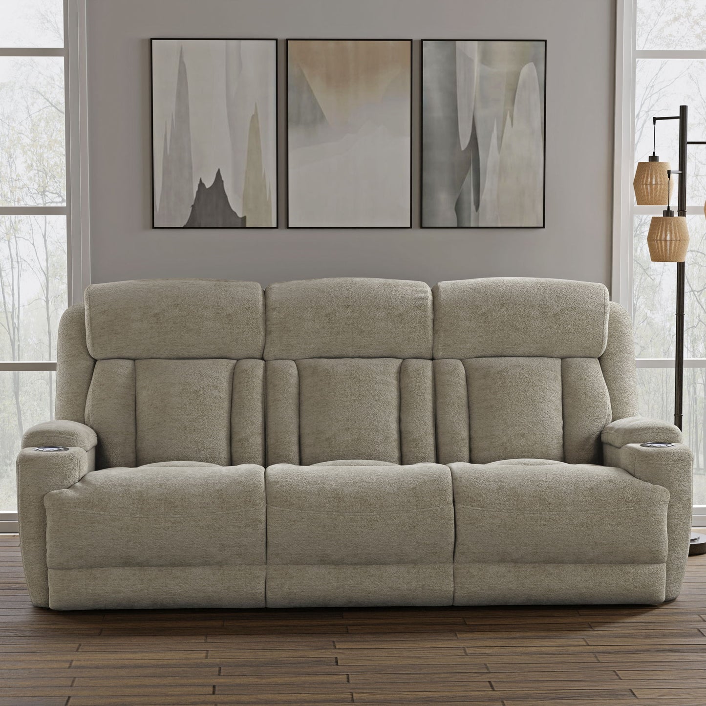 Dalton - Power Drop Down Console Sofa