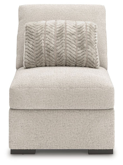 Cuddle Plush - 3 Pc. - 3-Piece Sectional, Chair And Ottoman - Arctic