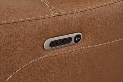 Hancock - Zero Gravity Power Reclining Sectional With Power Adjustable Headrests
