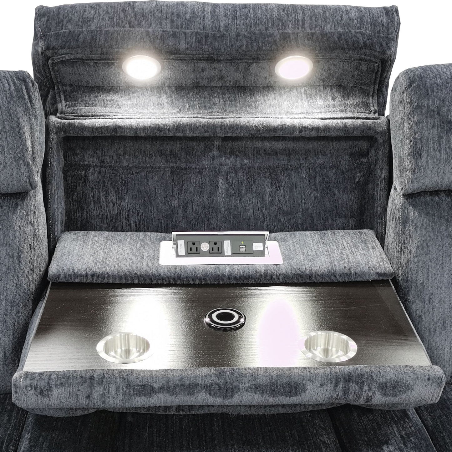 Dalton - Power Drop Down Console Sofa