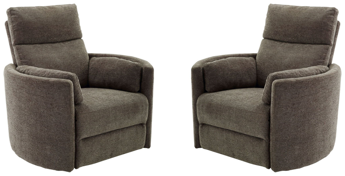 Radius - Power Swivel Glider Recliner (Set of 2)