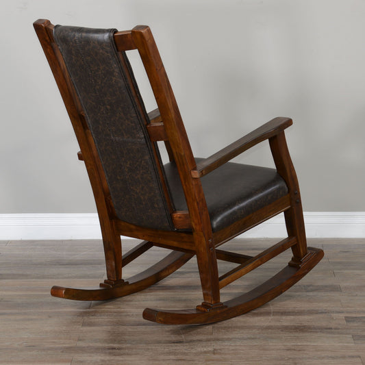 Savannah - Rocker - Dark Brown / Black