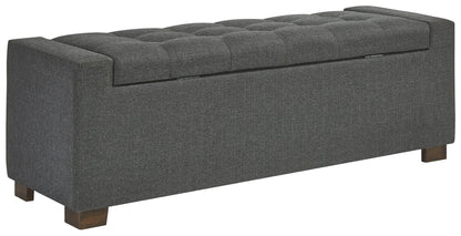 Cortwell - Storage Bench - Gray
