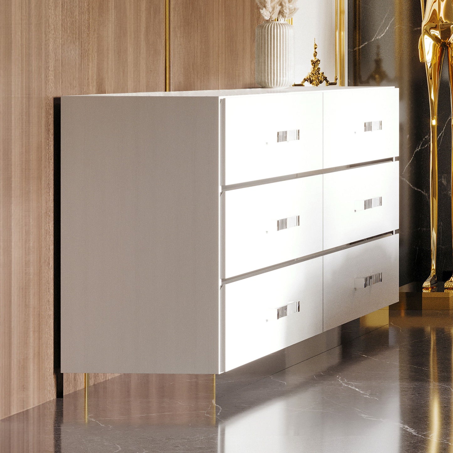 Europa - Dresser - White