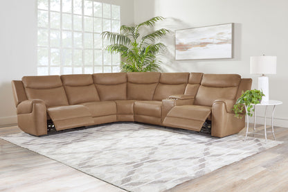 Momentum - Modular Power Reclining Sectional With Power Adjustable Headrests