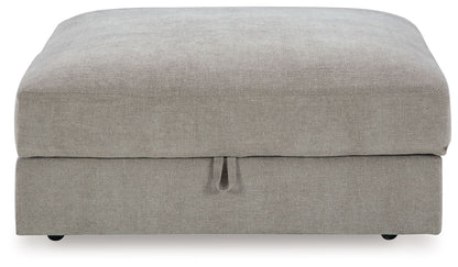 Aslan Court - 7 Pc. - 6-Piece Sectional With Raf Corner Chaise, Ottoman - Pebble