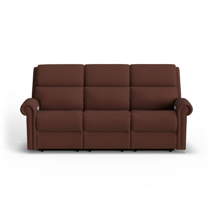 Bernard - Power Reclining Sofa With Console, Power Headrest, & Lumbar