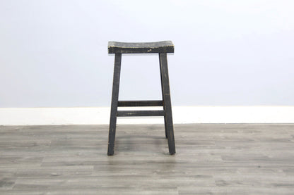 Marina - Stool With Wood Seat (Set of 2)