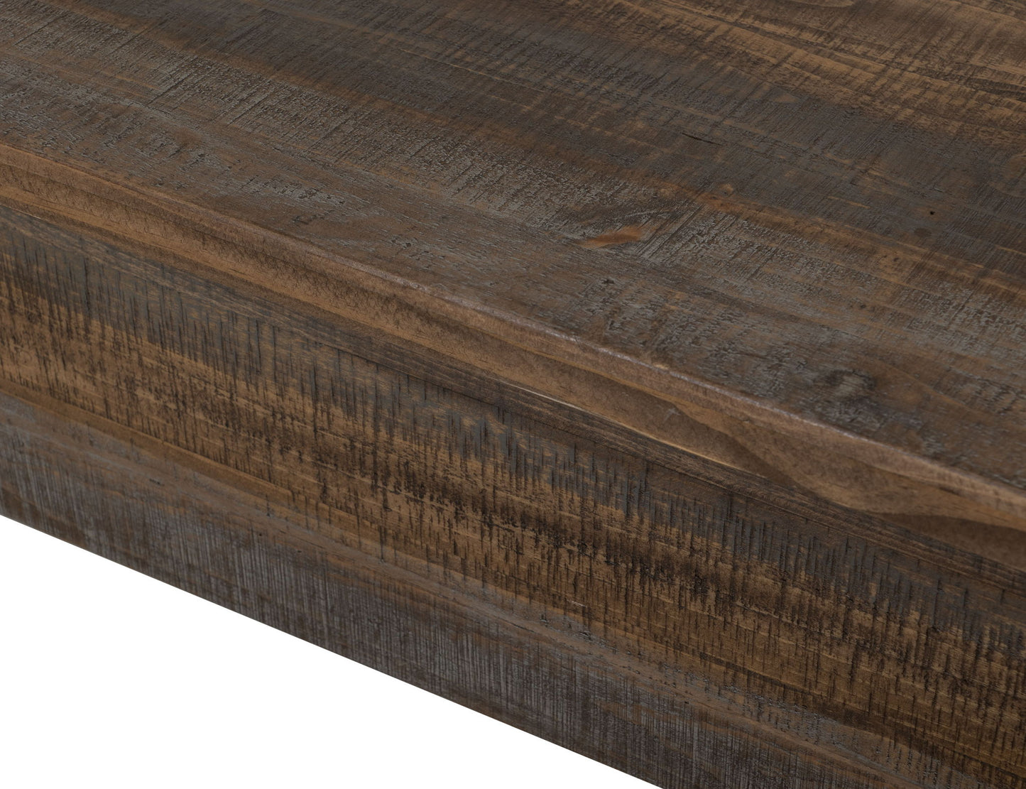 Loft Brown - Counter Height Sofa Table - Two Tone Gray / Brown