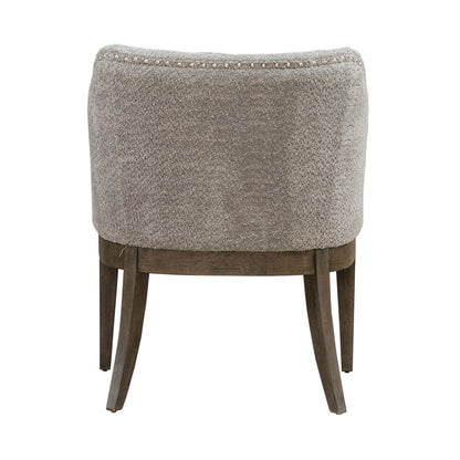 Cascade Falls - Upholstered Side Chair (RTA) - Satin Espresso