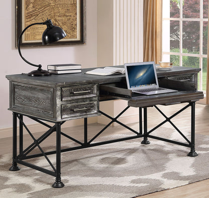 Gramercy Park - Writing Desk - Vintage Burnished Smoke
