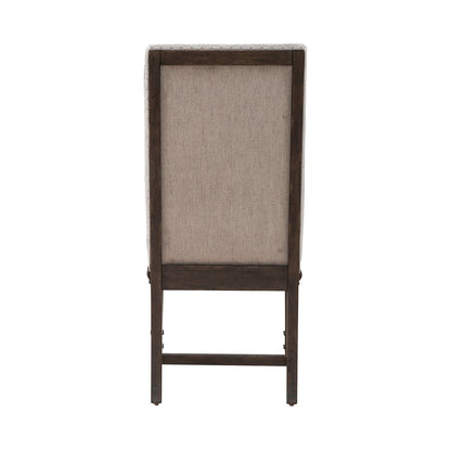 Paradise Valley - Upholstered Side Chair (RTA) - Dark Brown