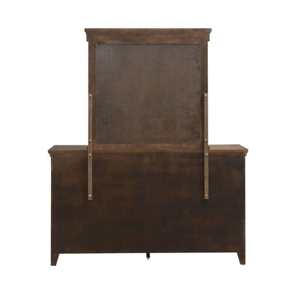 Carolina Park - Dresser & Mirror - Brown