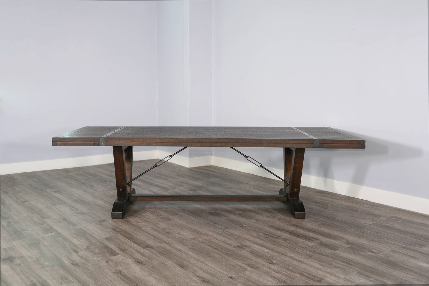 Yellowstone Folding Leaf Extension 6 Piece Dining Set - Tobacco Leaf