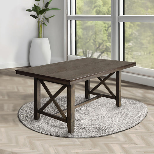 Julius - Rectangle Dining Table - Walnut