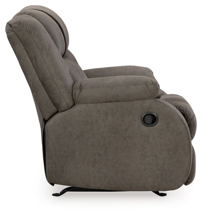 First Base - Rocker Recliner - Gunmetal