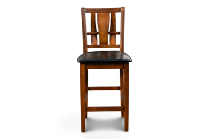 Dixon - 5 Piece Counter Dining Set - Dark Espresso