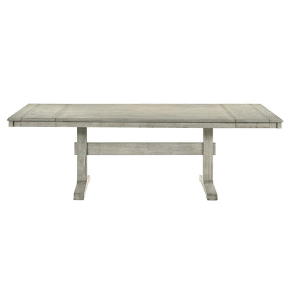 Hallendale - Trestle Table - White