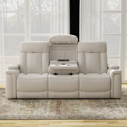 Royce - Power Drop Down Console Sofa