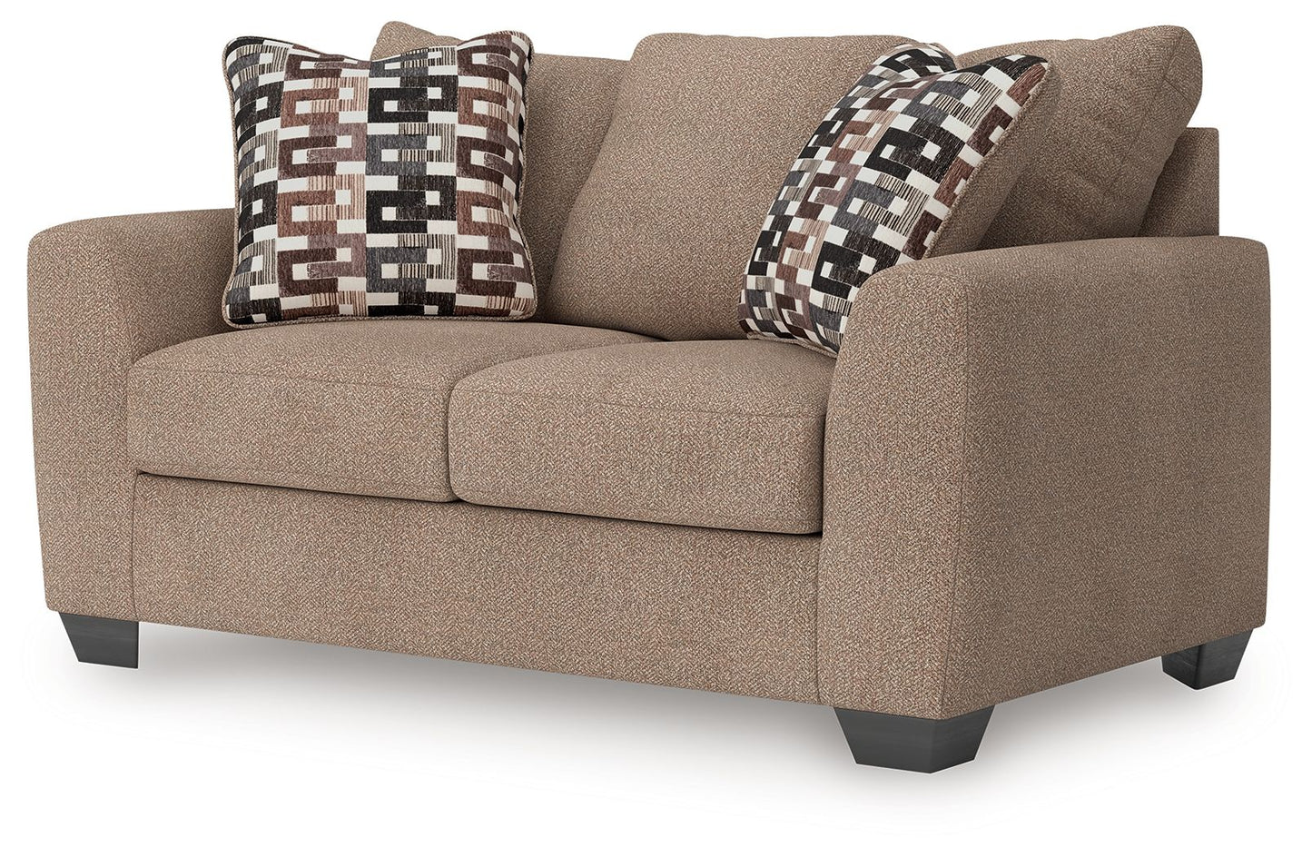 Triston-Peaks - Suede - Loveseat