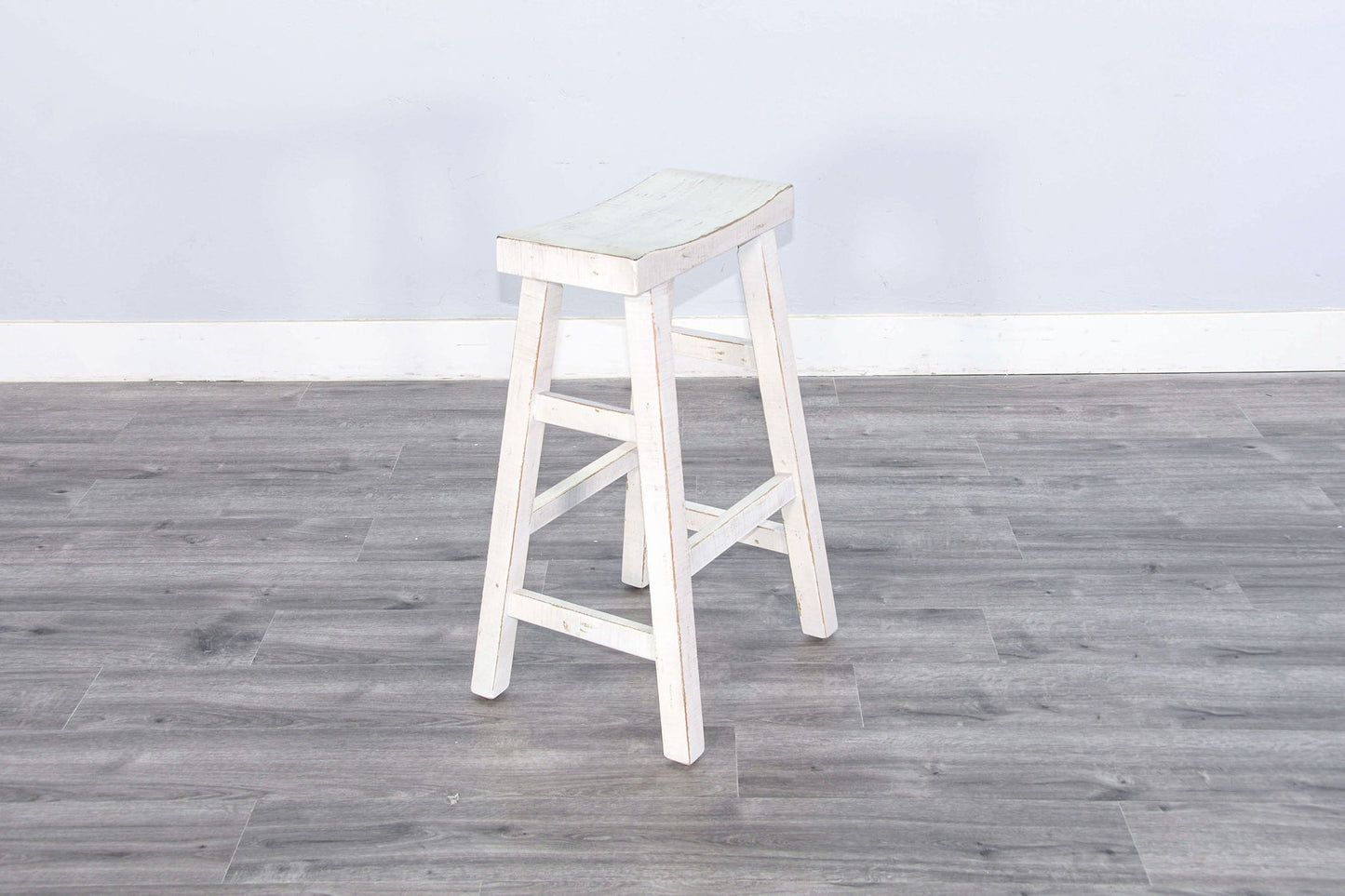Marina - Stool With Wood Seat (Set of 2)