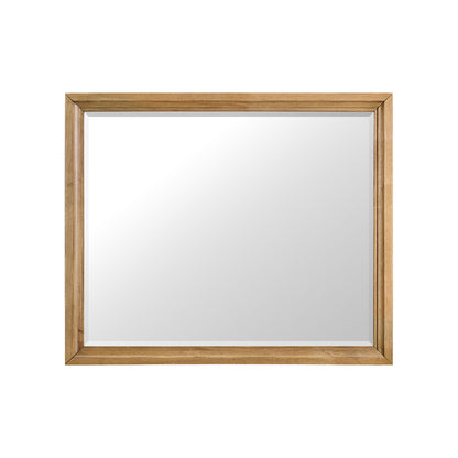 Newport - Mirror - Natural Oak