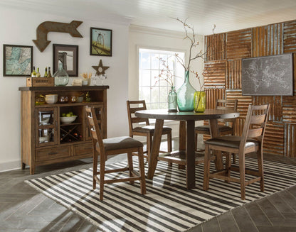 Taos - Counter Table - Canyon Brown