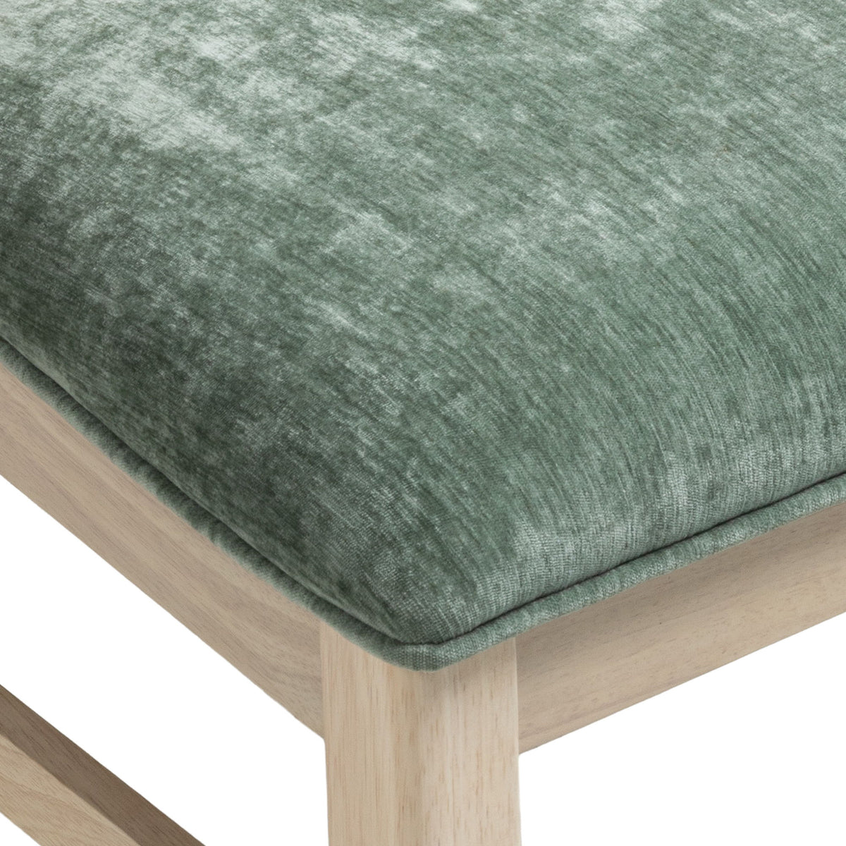 West End - Spindle Chair With Sage Green Seat