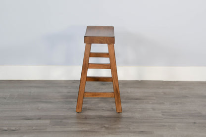 Sedona - Saddle Seat Stool With Wood Seat