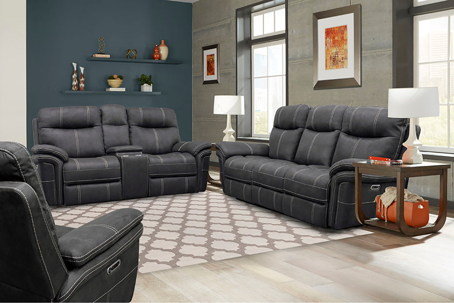 Mason - Power Console Loveseat