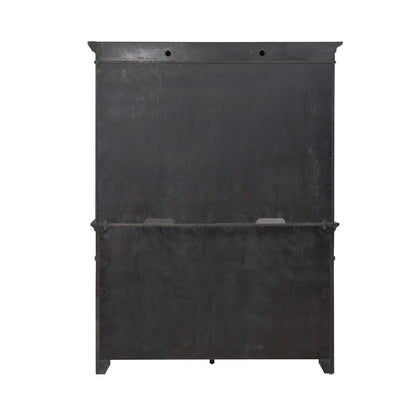 Paradise Valley - Hutch & Buffet - Saddle Brown