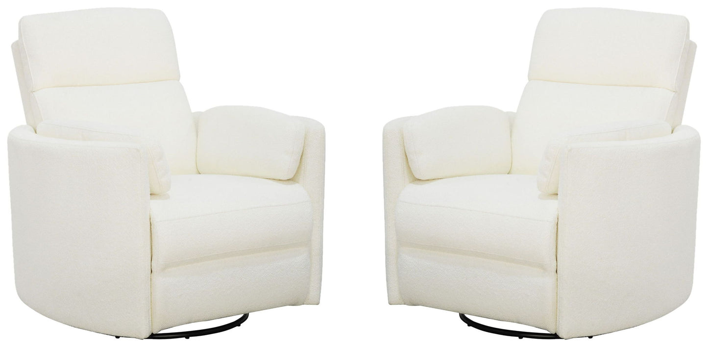 Radius - Power Swivel Glider Recliner (Set of 2)