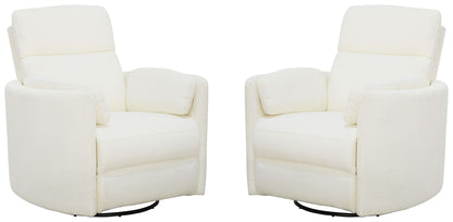 Radius - Power Swivel Glider Recliner (Set of 2)