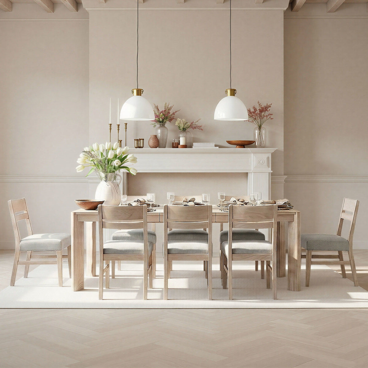 West End - Fin Leg Butterfly Table