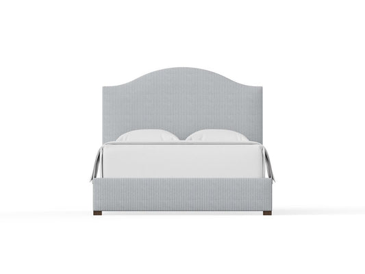 Choices - Emily Upholstered Bed - Bluestone