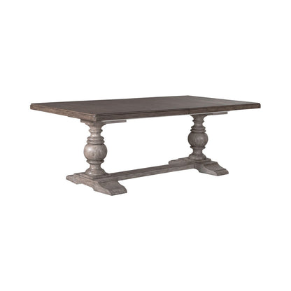 River Place - Trestle Table - Gray
