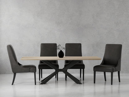 Crossings - Monaco Rectangular Dining Table - Solid Mango